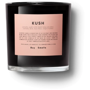 KUSH MAGNUM Candle: Herbaceous Bouquet Brightened With Tulip + Golden Amber