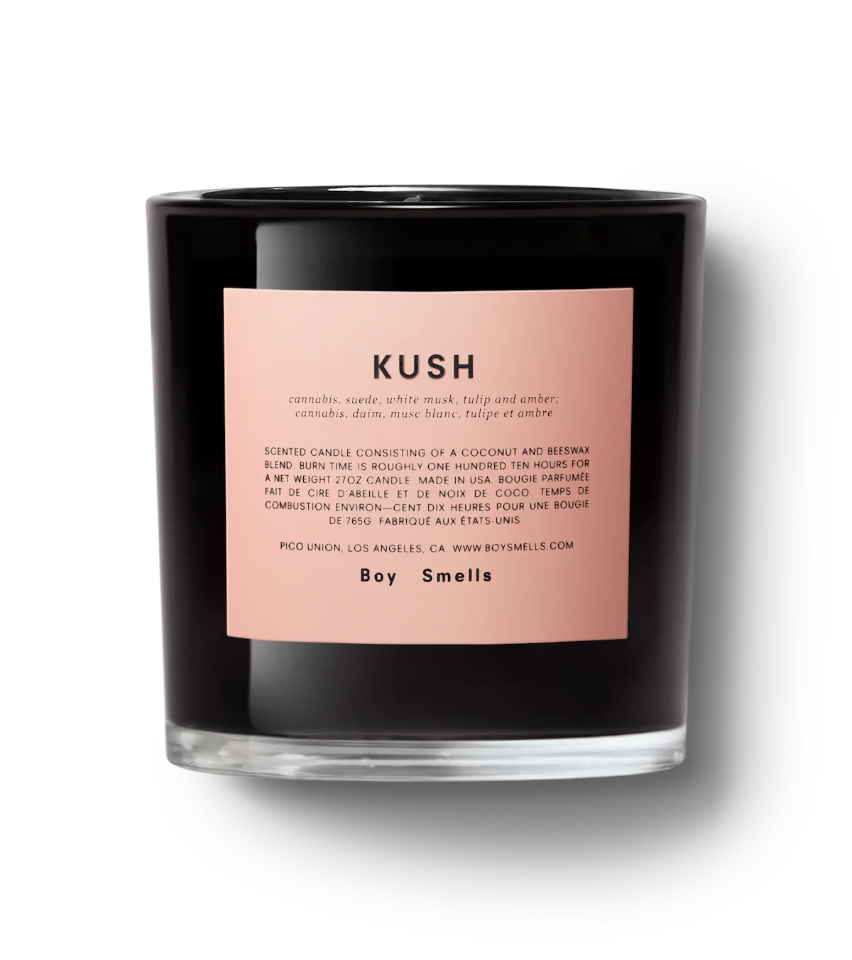 KUSH MAGNUM Candle Herbaceous Bouquet Brightened With Tulip + Golden