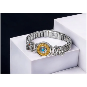 Revolving Zodiacs Dragon Bracelet