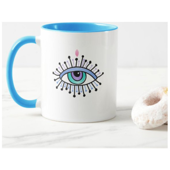 Mystical Third Eye Spiritual Yoga New Age Mug