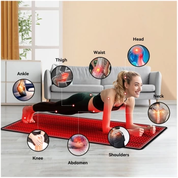 Megelin Red Infrared Light Therapy Mat for Whole Body